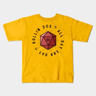 Rollin' 20s. Kids T-Shirt